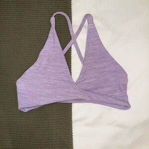 CSB Lavender Marl Twist Bra
